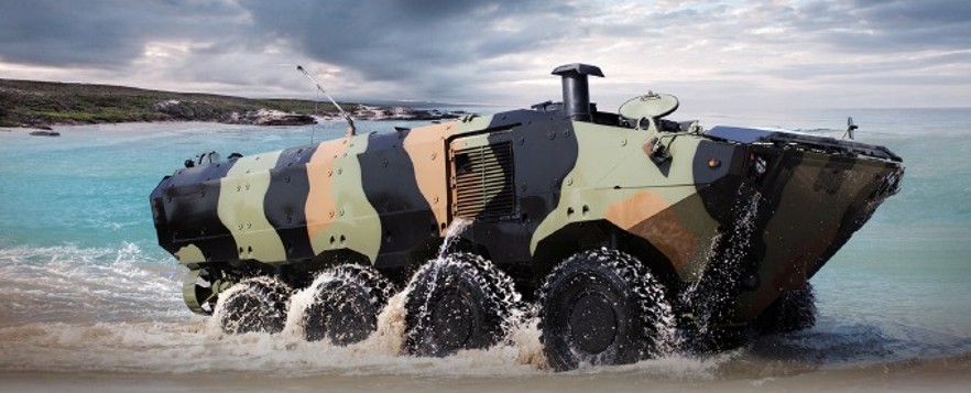 SUPERAV Italian 8x8 Amphibious Armored Personnel Carrier (APC) (B)